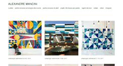 Desktop Screenshot of alexandremancini.com